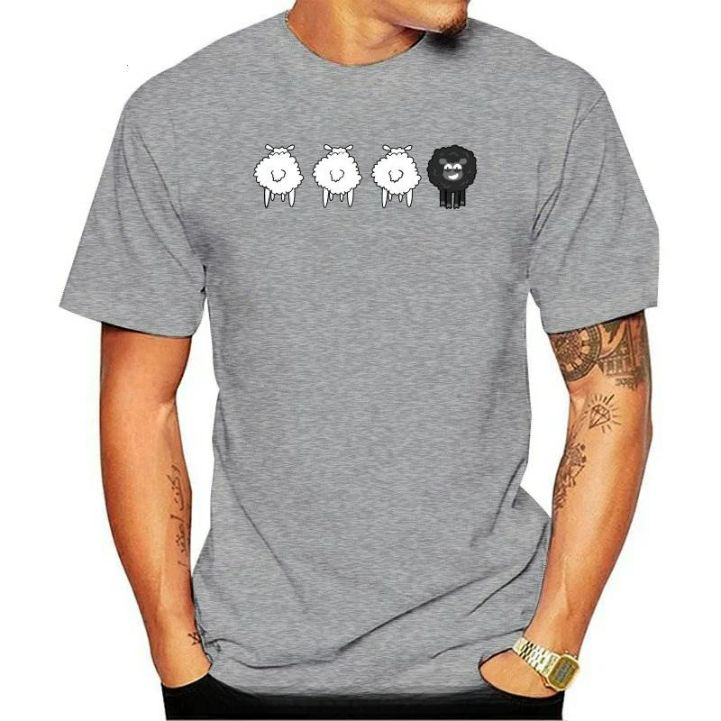 

New Harajuku Korean Cartoon Basic Top Creativite Sheep Graphic Tee 100%Cotton Cute Plus Size 5XL T Shirt Casual Women Print T-sh