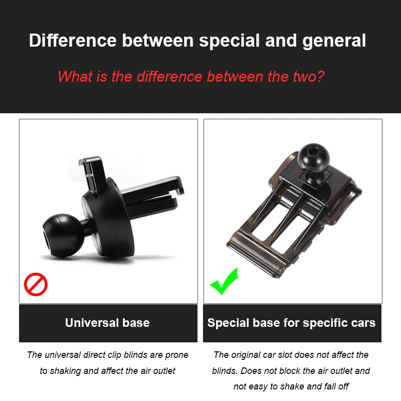 For Peugeot 408 3008 308 4008 5008 508 2010-2016 2017 2018 2019 2020 2021 2022 2023 Car Special Phone Holder Bracket Mount Base
