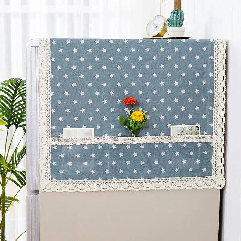 Nordic Style Refrigerator Dust Cover Multi-Purpose Dust Cover For Household Appliances With Storage Bag