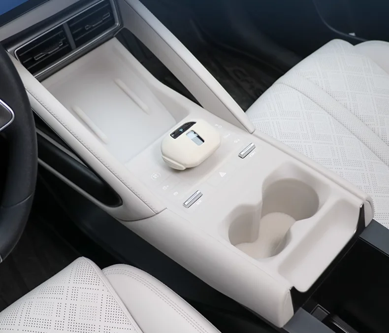 

2pcs For BYD Yuan Pro Yuan UP EV 2023 2024 Automotive Interior Multimedia Panel console Silicone protective pad Scratch resistan