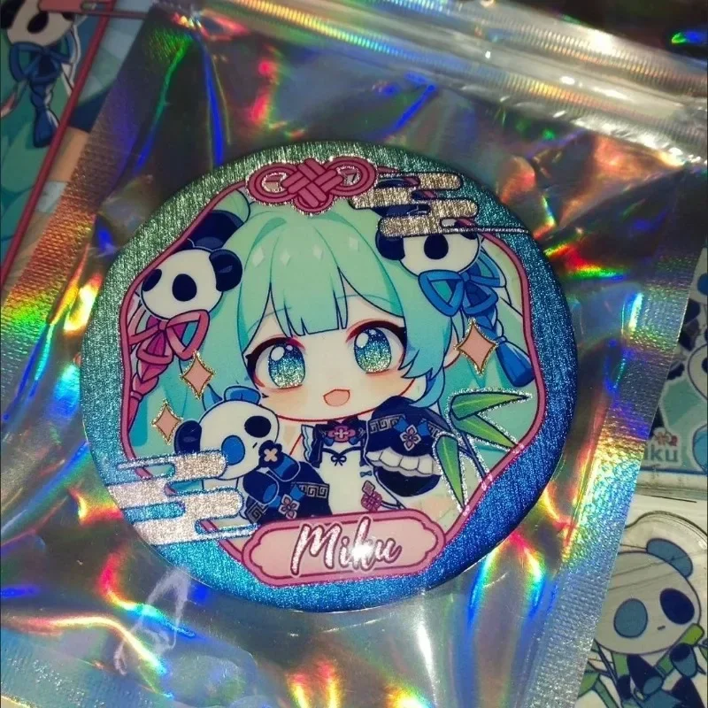 New Hatsune Miku Badge Hatsune Miku Project Diva Anime Peripherals Originality Tinplate Brooch Bag Pendant Collect Souvenirs