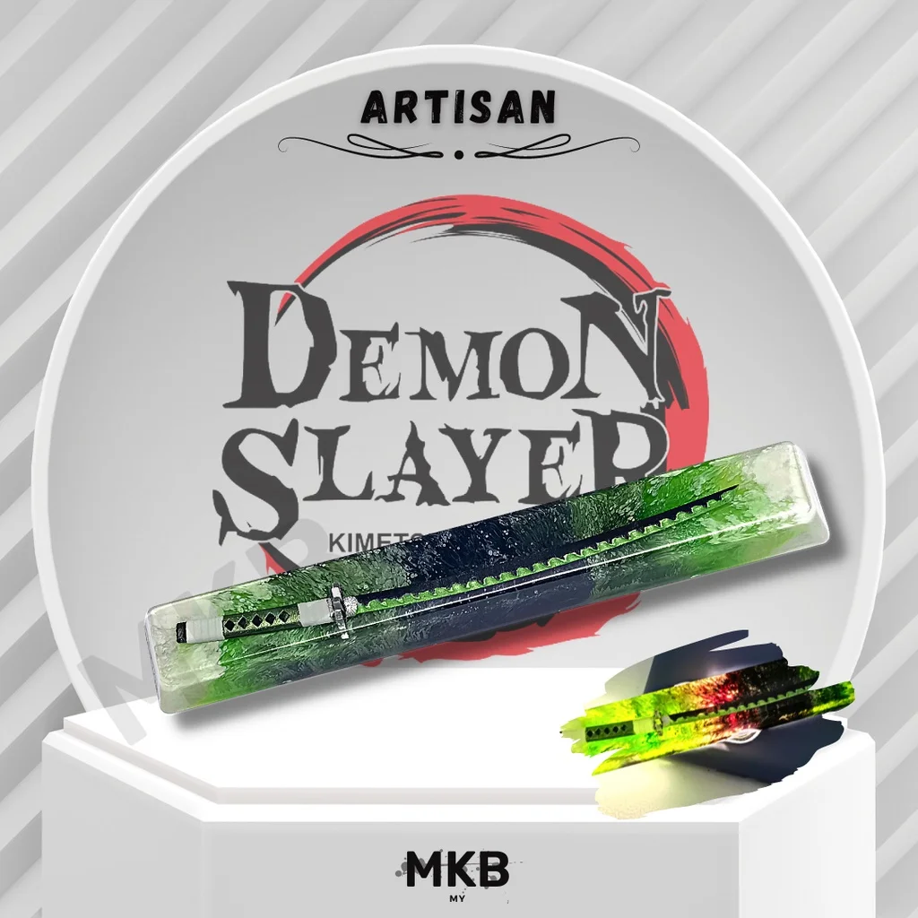 

[READY STOCK] Artisan Demon Slayer Katana Keycap for Mechanical Keyboard (Space Bar) - Assorted - 1 Piece