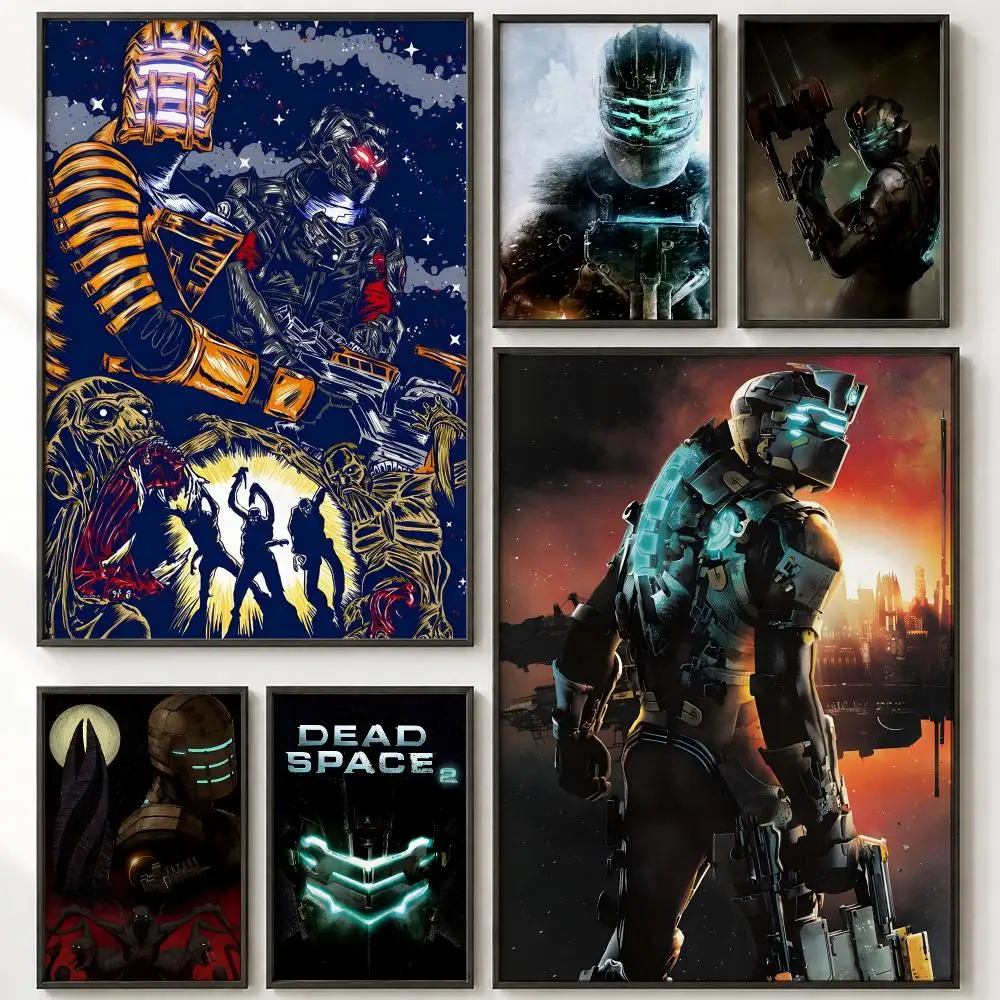Video Game Dead Space Poster HD poster wall art self-stick no-residue for home cafe office great gift