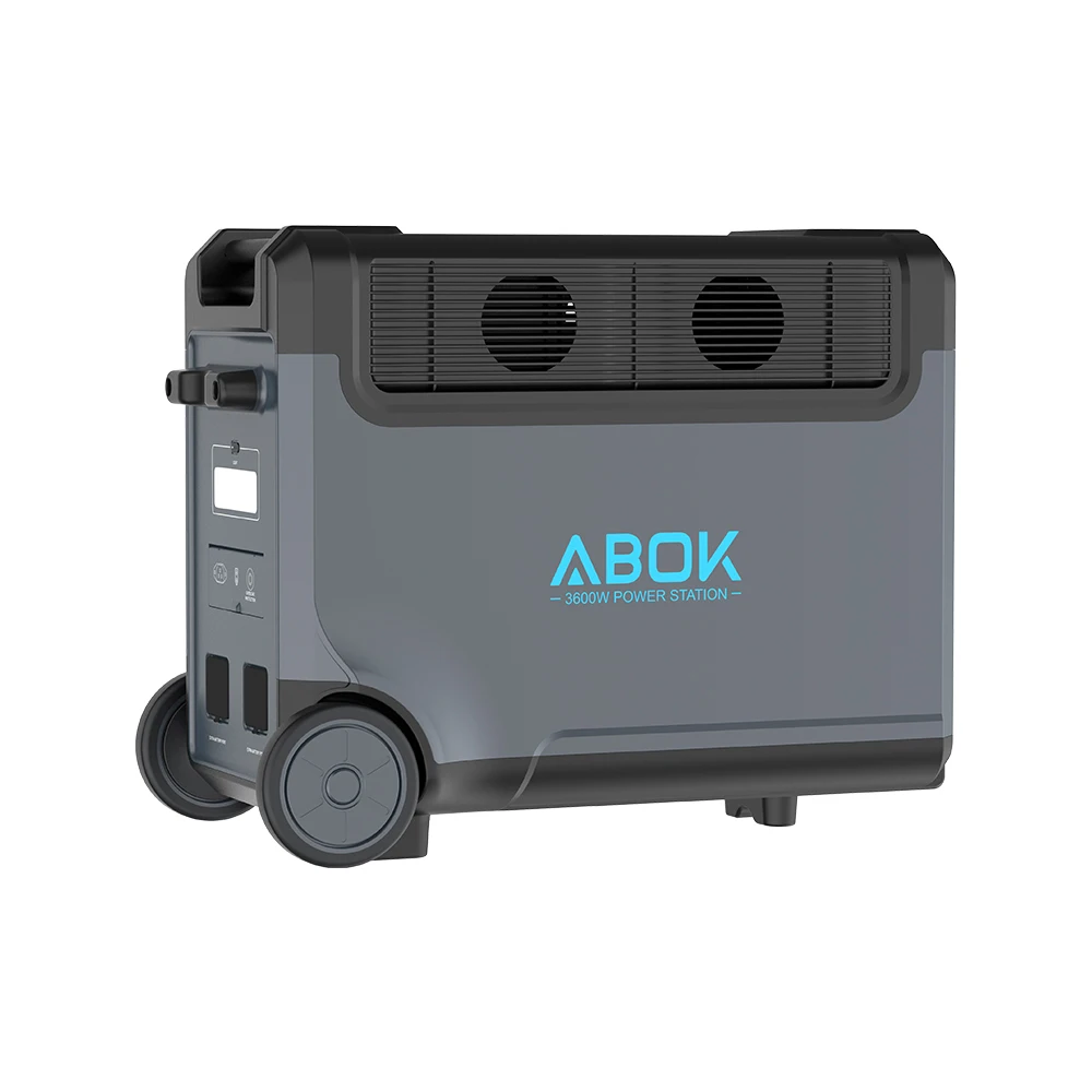 Factory Direct Sale 3840Wh 3600W Portable Power Station LiFePO4 Fast Charging Solar Generator With Bluetooth APP For Home Backup