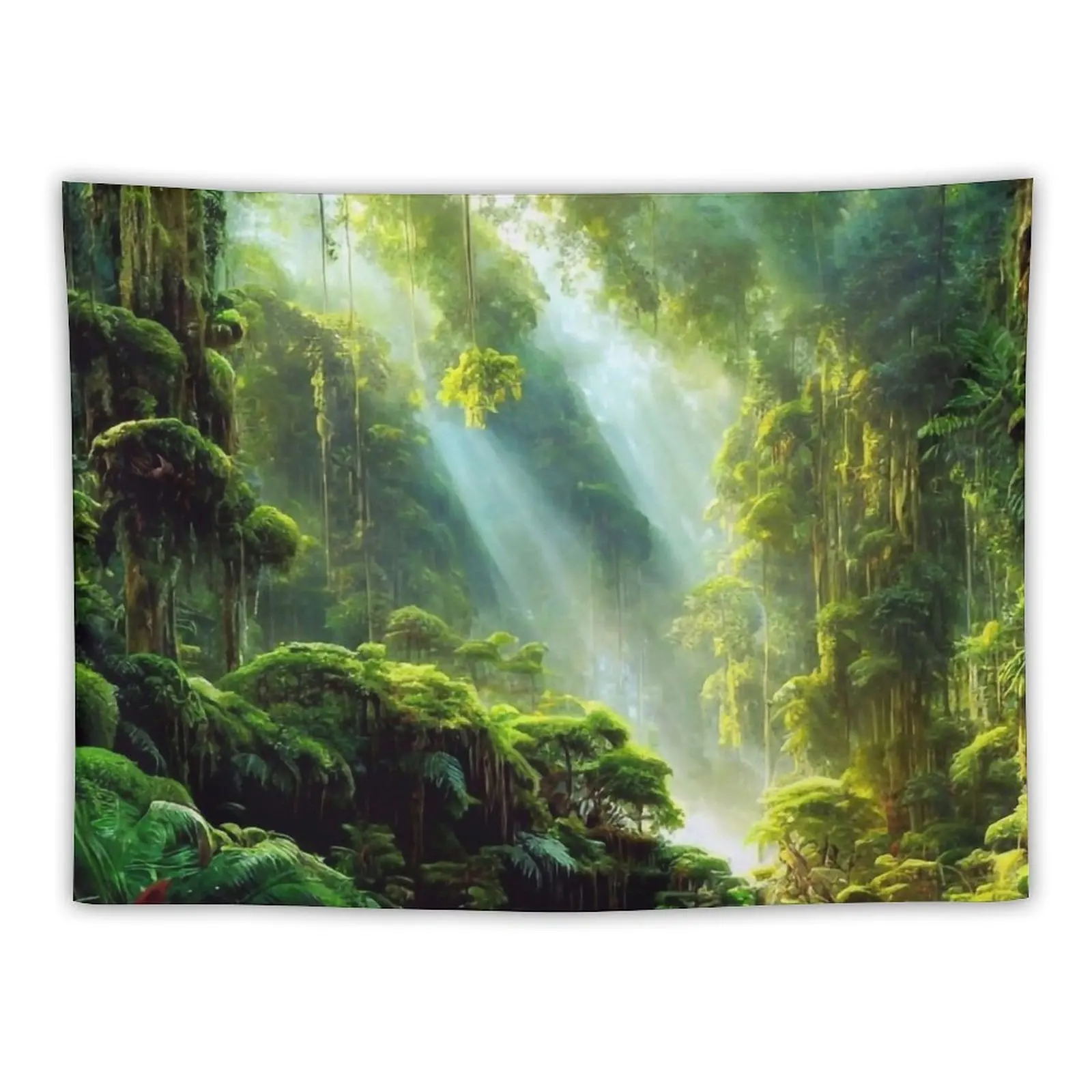 

The Rainforest Tapestry Wall Mural Tapete For The Wall Tapestry