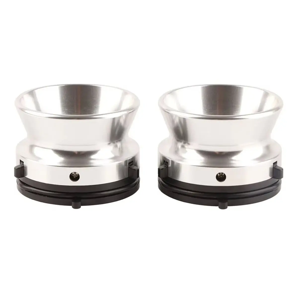 2026 New Reel to Reel Tape Hub Adapter Pair Universal Loading Device Reel Hub Adaptors Professional Metal Spindle Mounts