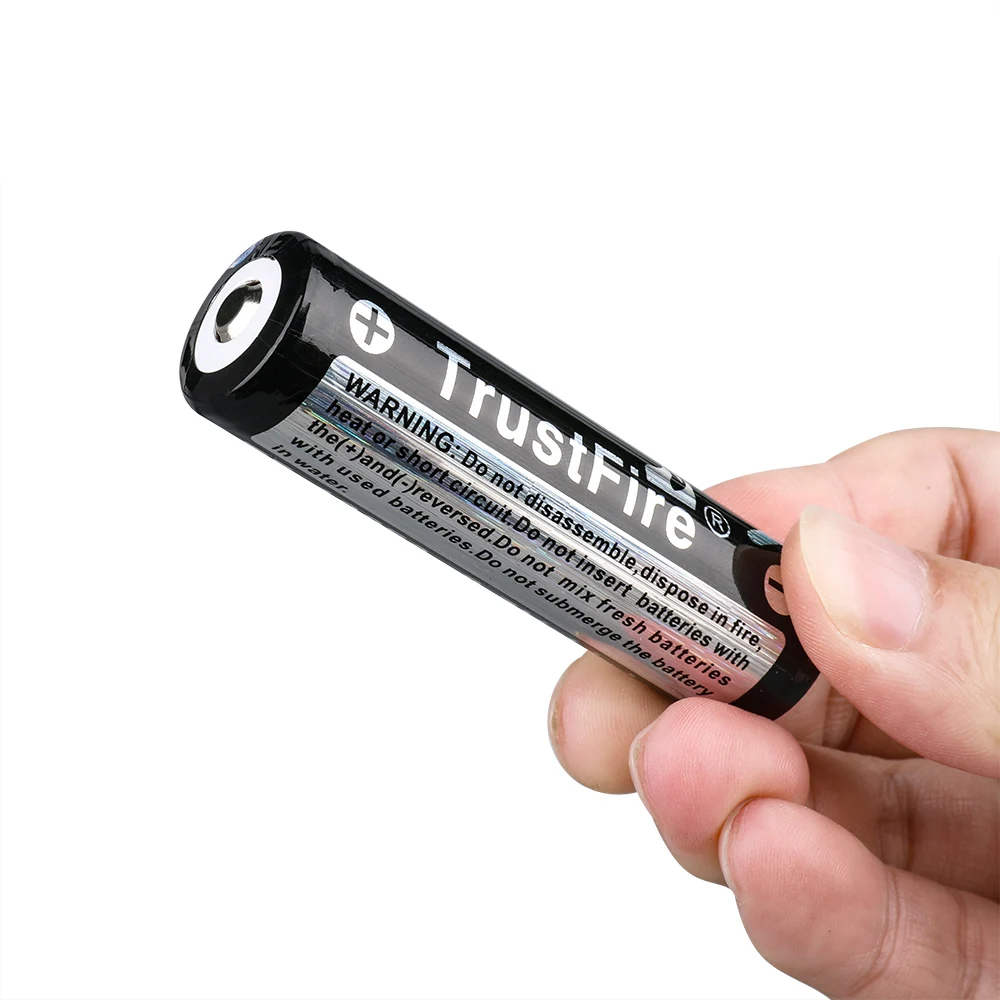 TrustFire 3.7V 18650 2600mAh Rechargeable Lithium Battery Original Li-ion Cells for LED Flashlight Headlamp Power Bank Toy UAV