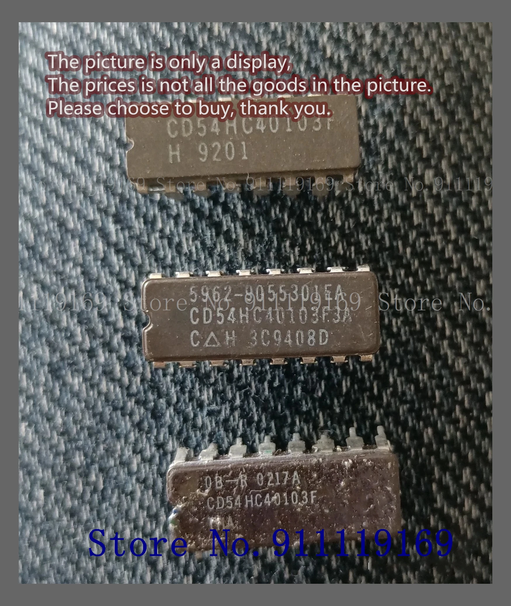 CD54HC40103F CD54HC40103F3A CDIP