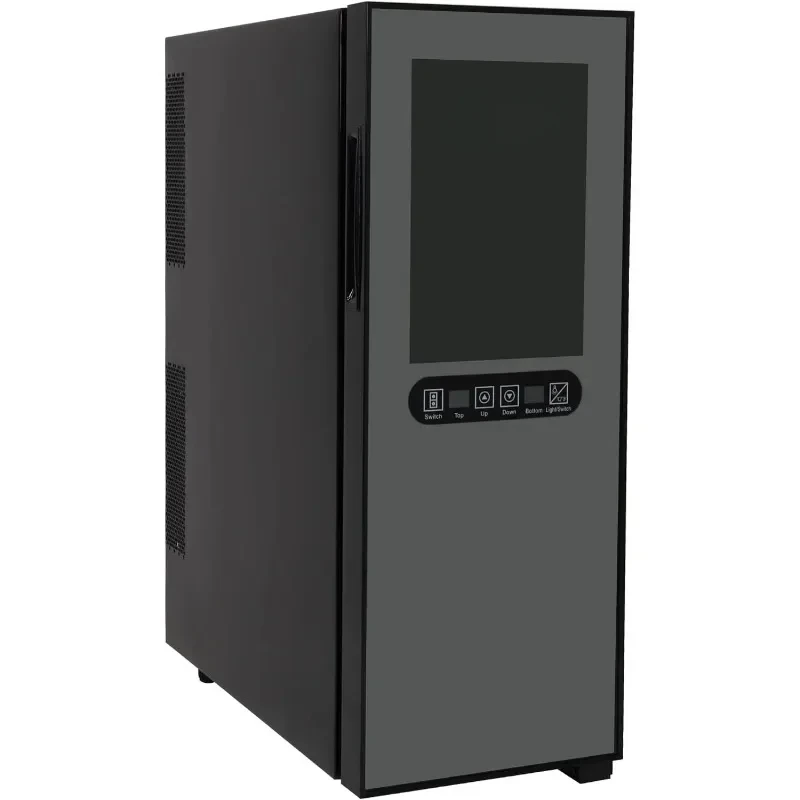 

Urban Series 12 Bottle Dual Zone Wine Cooler, Black, Thermoelectric Wine Fridge, Freestanding Wine Cellar