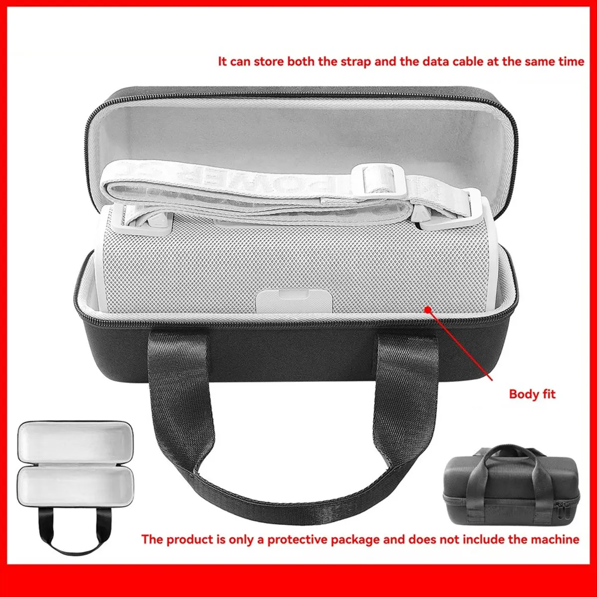 T132C◐◆◀♥Hard Case Replacement for ULT FIELD 3 SRS-ULT30 Wireless Portable Bluetooth Speaker Waterproof Protection Pack 【Buy Now