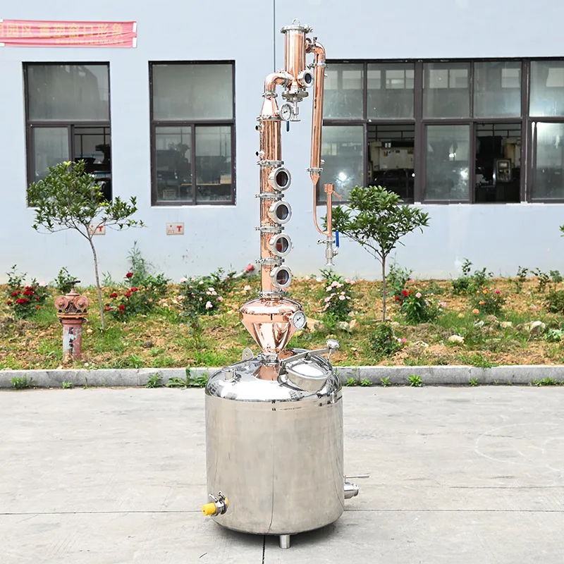 Customized household small fruit wine distillation equipment, brandy distiller, bar, pub craft distiller, home brew