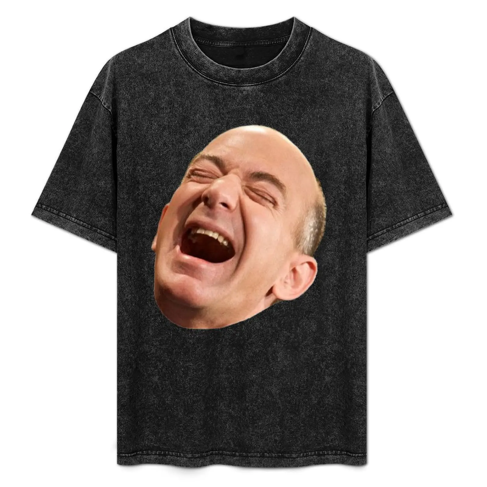 

Jeff Bezos Laughing T-Shirt Soft Cotton Print T-Shirt