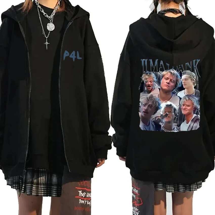 

Trend JJ Maybank Fishing Charters OBX Double Sided printed Zipper pullovers Men women Fashion Casual Coat Unisex Fleece Hoodies