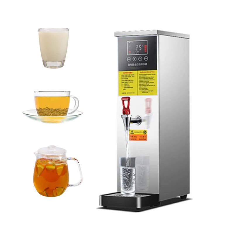 เครื่องต้มน้ำเดือด pemanas Air listrik พาณิชย์110V 220V เครื่องเครื่องทำน้ำอุ่นหม้อต้มชานม