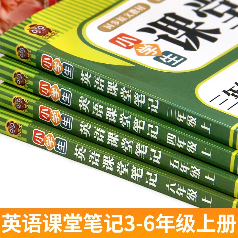 Primary School English Classroom Notes, Interpretation of Synchronous Textbooks for Grades 3-6, Teaching Aids