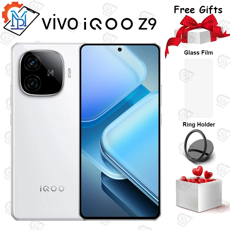 Originele Vivo Iqoo Z9 5G Mobiele Telefoon 6.78 "Amoled 144Hz Scherm Snapdragon 7 Gen 3 Octa Core Batterij 6000Mah Nfc Smartphone