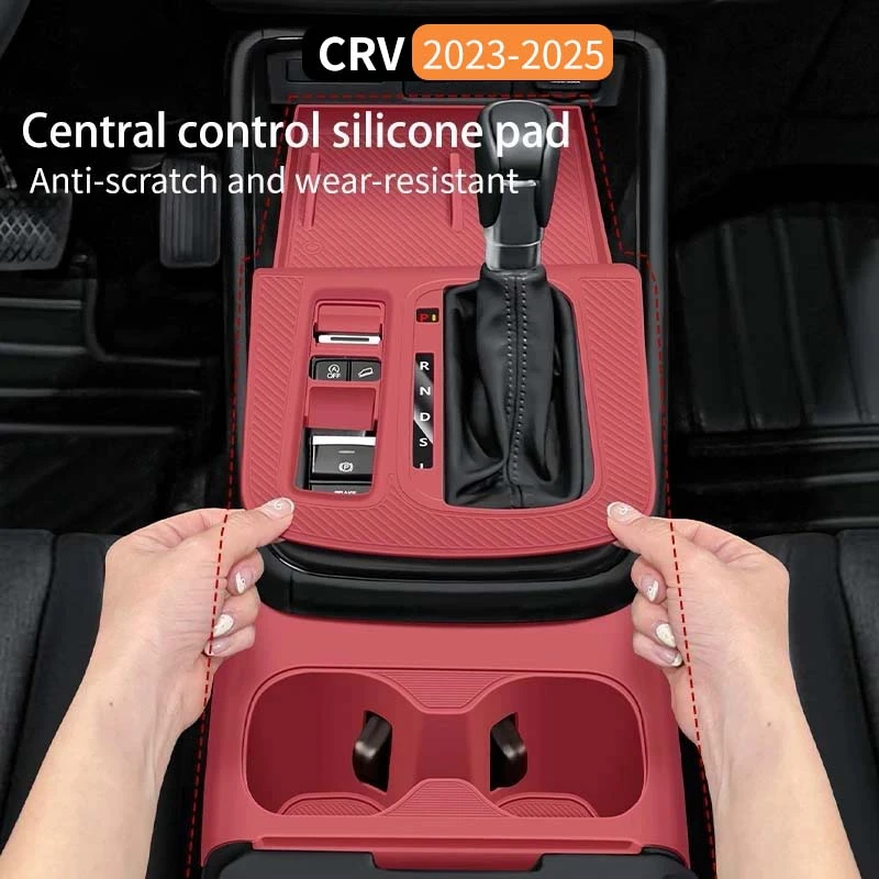 

Для Honda CRV Breeze 2023-2025 автомобильный центральный контроль LHD чашка для воды силиконовая накладка противоскользящий защитный чехол абсорбирующий износостойкий