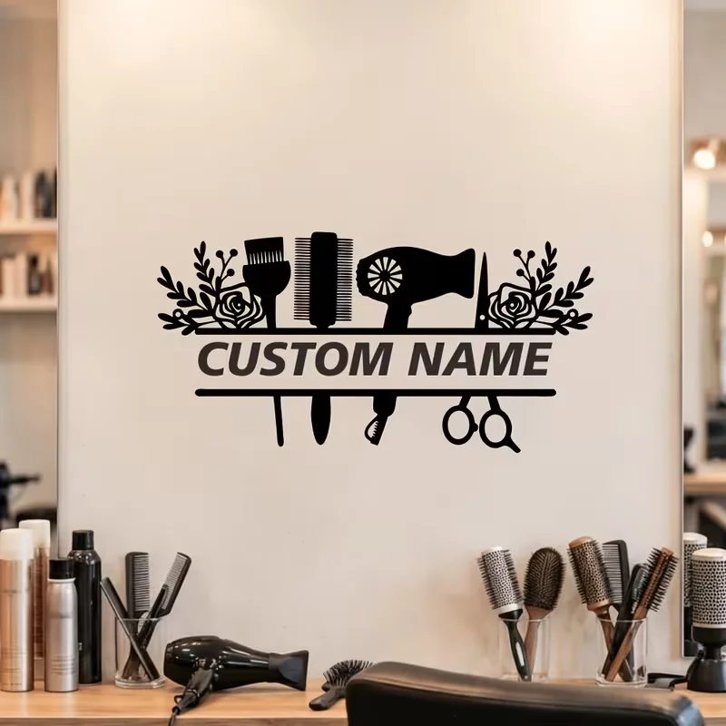 1 Personalized Baseball Wall Decal – Customizable with Name, Number, And Batter Silhouette Vinyl Stickers, Suitable for Bedrooms