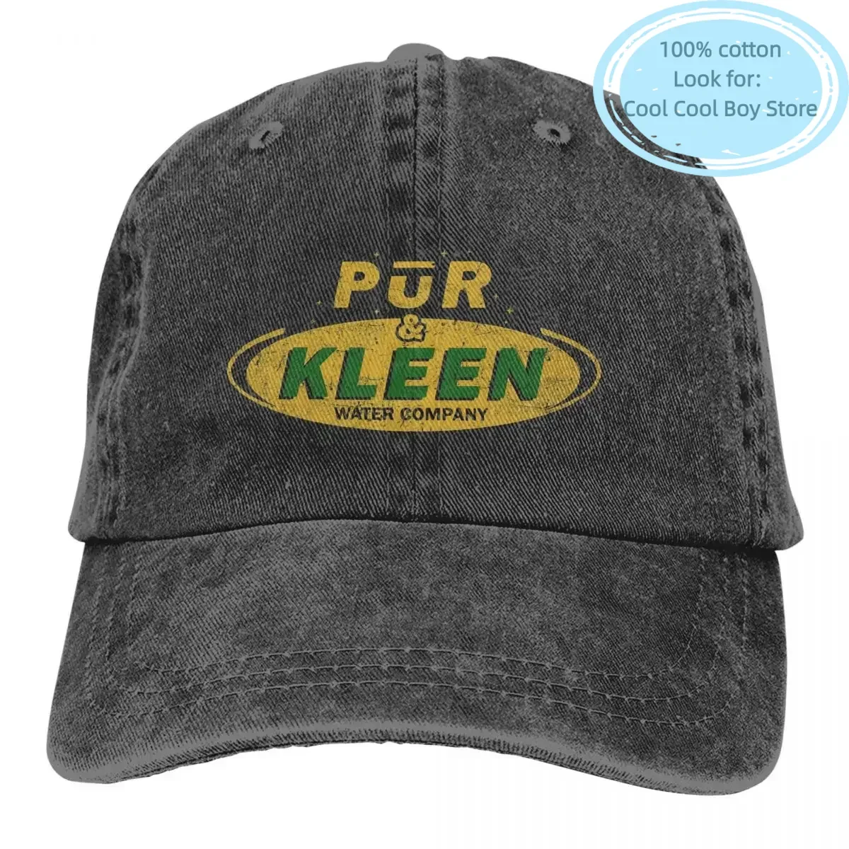 Washed Men's Baseball Cap Pur Kleen Water Company Trucker Snapback Cowboy Caps Dad Hat The Expanse Golf Hats