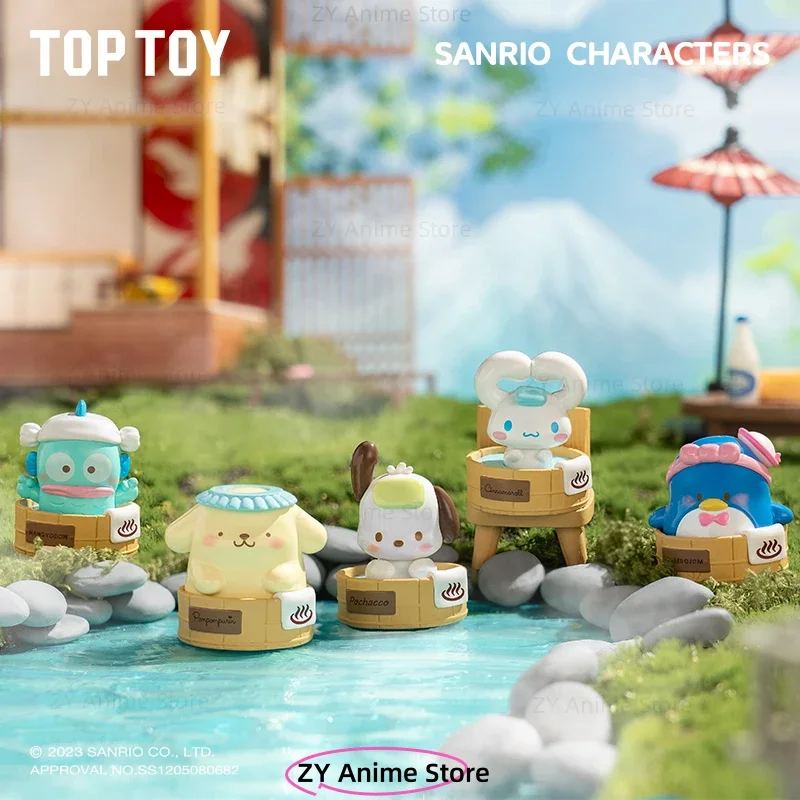 Sanrio Moe Grain Mini Spa Series caja ciega misteriosa bolsa ciega adorno Kuromi Tide Play caja sorpresa regalo de vacaciones para niños