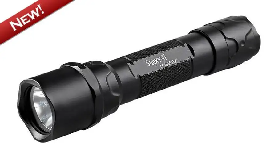 Imagem -02 - Lanterna Led com Wolf-eyes Sniper-ii Ultra Sft40