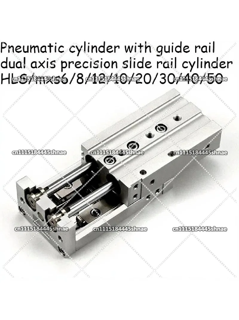 Precision Air Slide Table Cylinder MXS MXQ Series, Replacement Compatible with SMC Pneumatic Cylinders