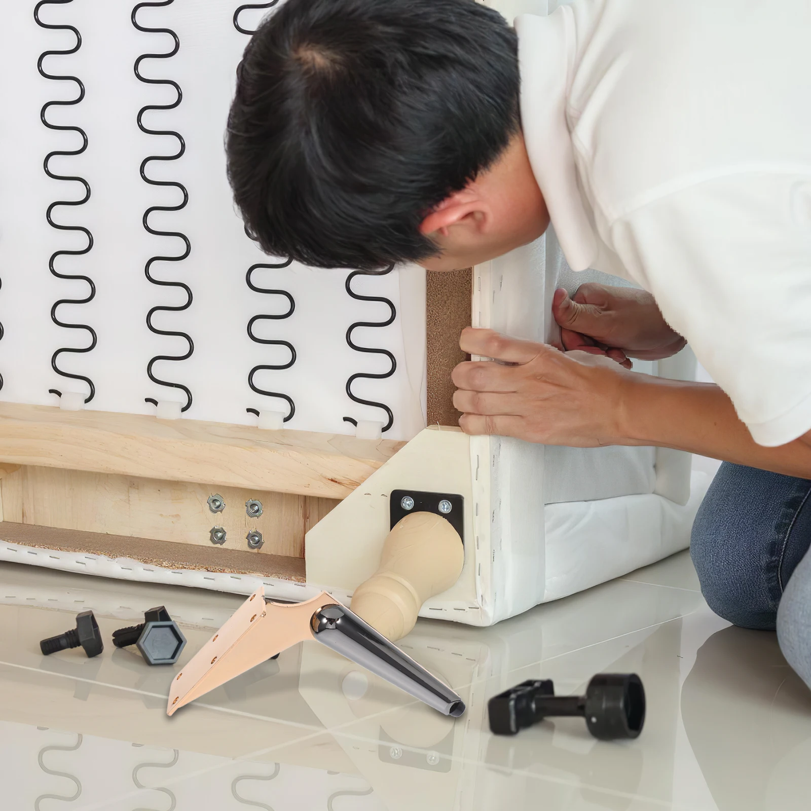 

1pcs Heavy Duty Metal niture Legs 17Cm Thickened Durable Support For Sofa Cabinet Table Replacement Feet Enhanced Stability