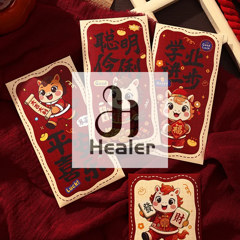 6-шт-упак-2026-год-лошади-китайский-Новый-год-счастливые-конверты-для-денег-мультфильм-красный-пакет-для-весеннего-фестиваля