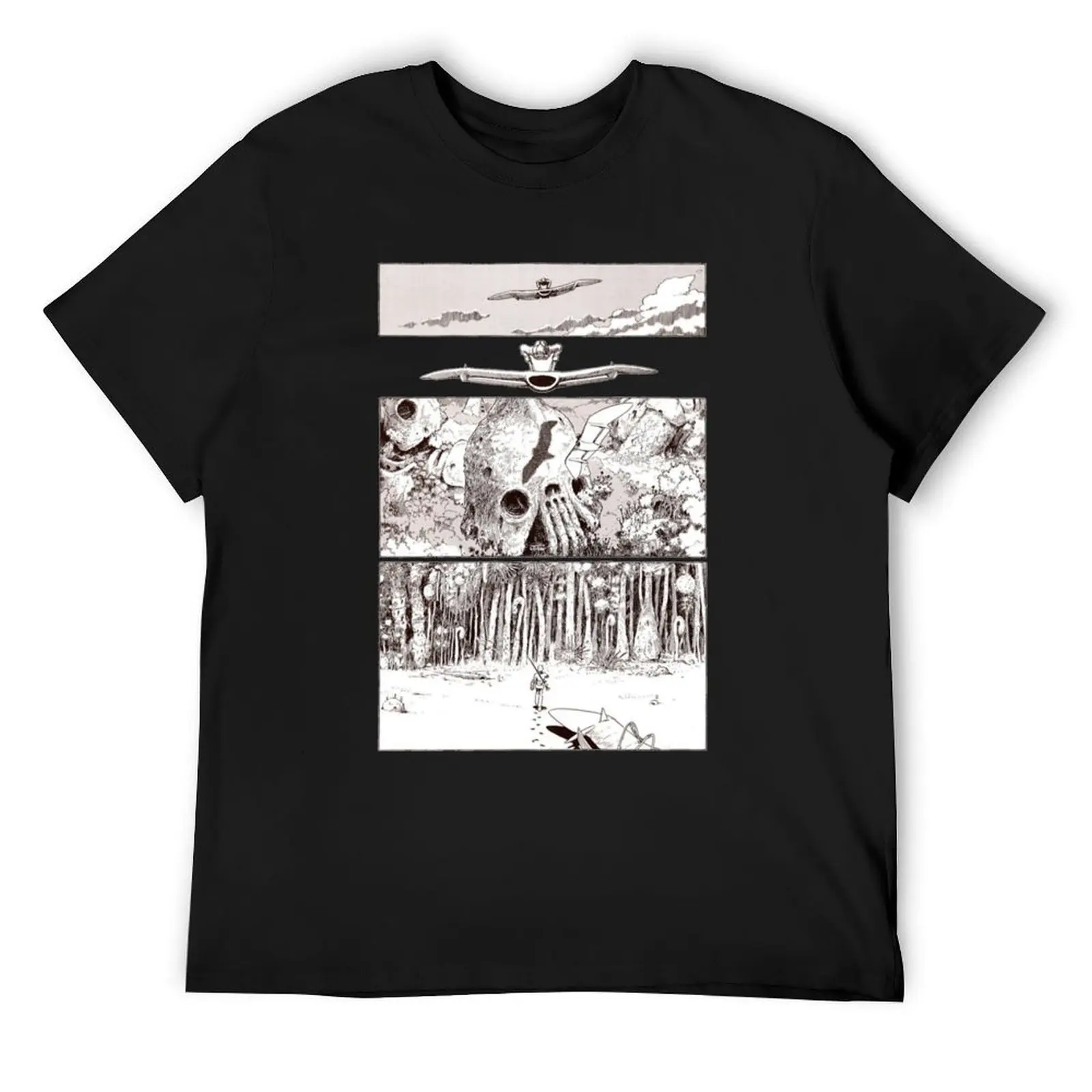 

Nausicaa Glider 3 T-Shirt Personalized t-shirt oversized graphic tee clothes quick drying designer t shirt men