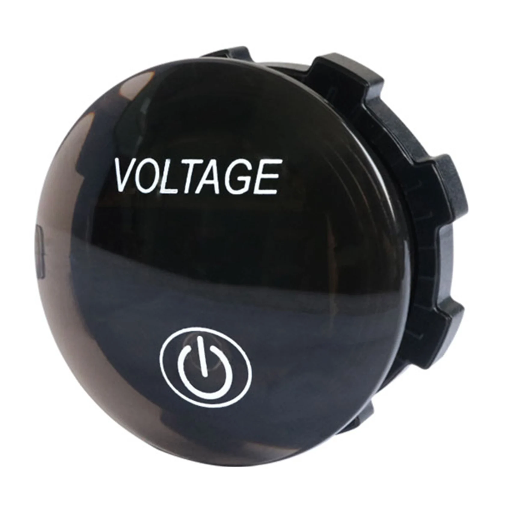 2X Battery Capacity Display Voltmeter LED Digital Voltage Meter With Touch-ON OFF Switch Car Motorcycle DC 3V-35V Green