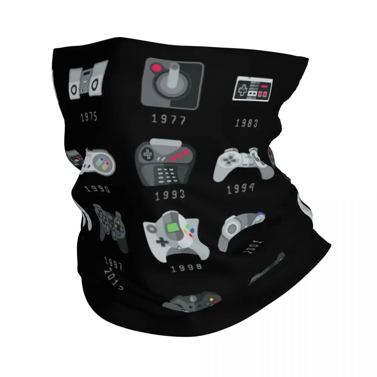 Geek Gaming Controllers Bandana Neck Cover Printed Magic Scarf Multi-use Balaclava Outdoor Sports Unisex Adult All Season