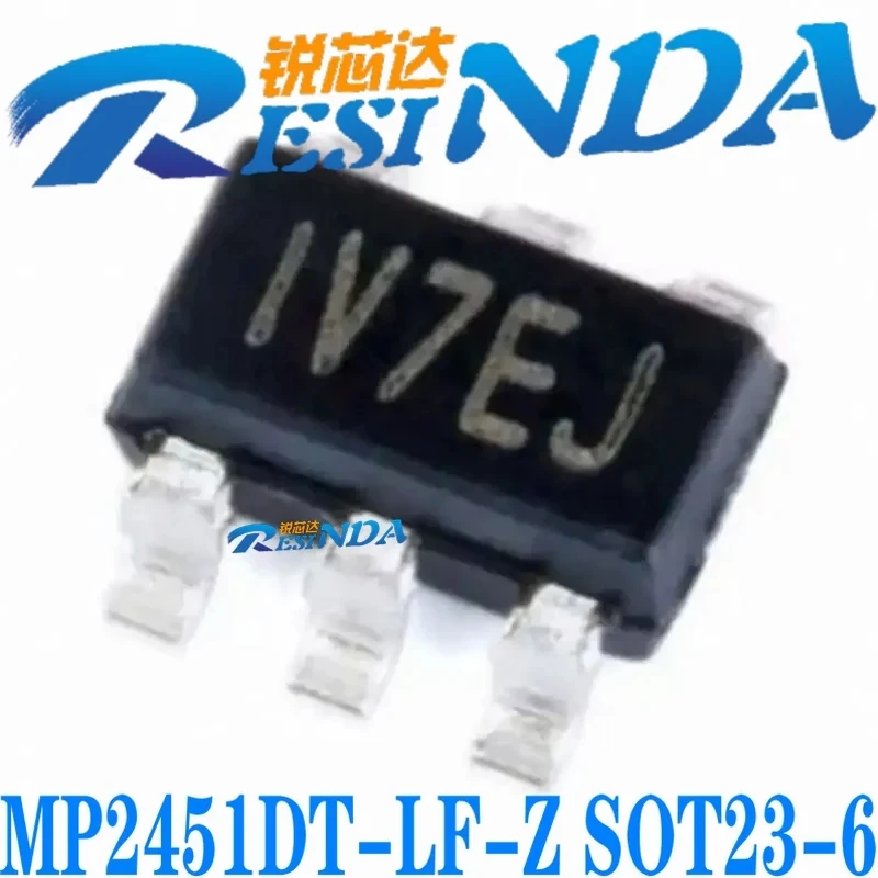 Brand new MP2451DT-LF-Z silk screen: IV7 2MHZ 36V0.6A power regulator