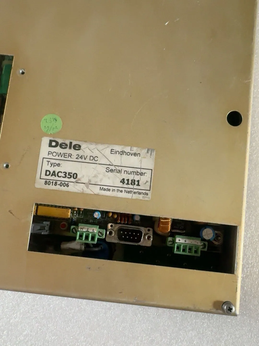 شاشة DAC350 HMI لـ Delem DAC-350