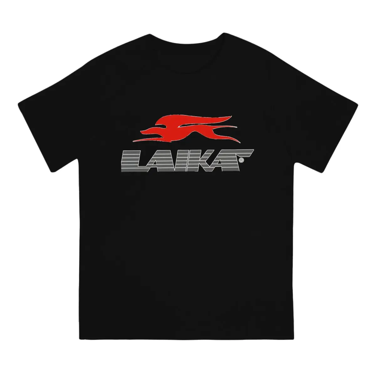 Motorhome Unique Polyester TShirt Laika first Space Dog Comfortable Hip Hop Graphic  T Shirt Short Sleeve