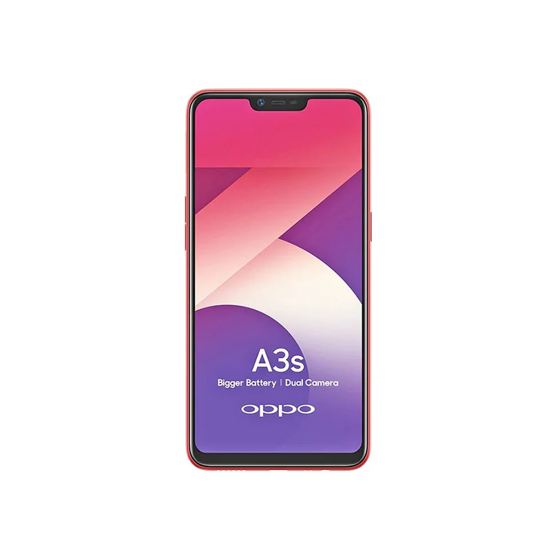 هاتف OPPO A3s 4G الذكي CPU Qualcomm Snapdragon 450 6.2 بوصة 4230 مللي أمبير في الساعة 13 ميجابكسل كاميرات أندرويد هاتف مستعمل