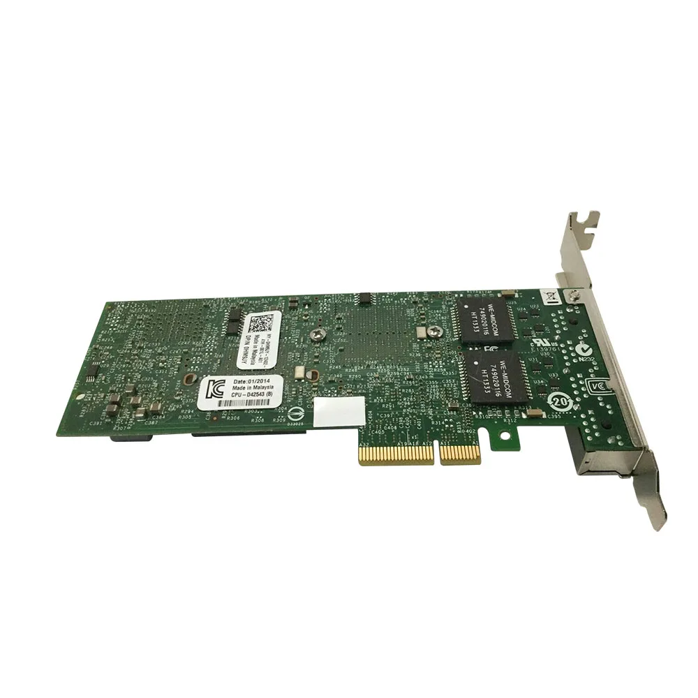 Dell 인텔 82576GB 0HM9JY 0H092P 컨트롤러 카드 E1G44ET PRO/1000ET 1GB PCIe 쿼드 포트 이더넷 네트워크 카드 용 원본