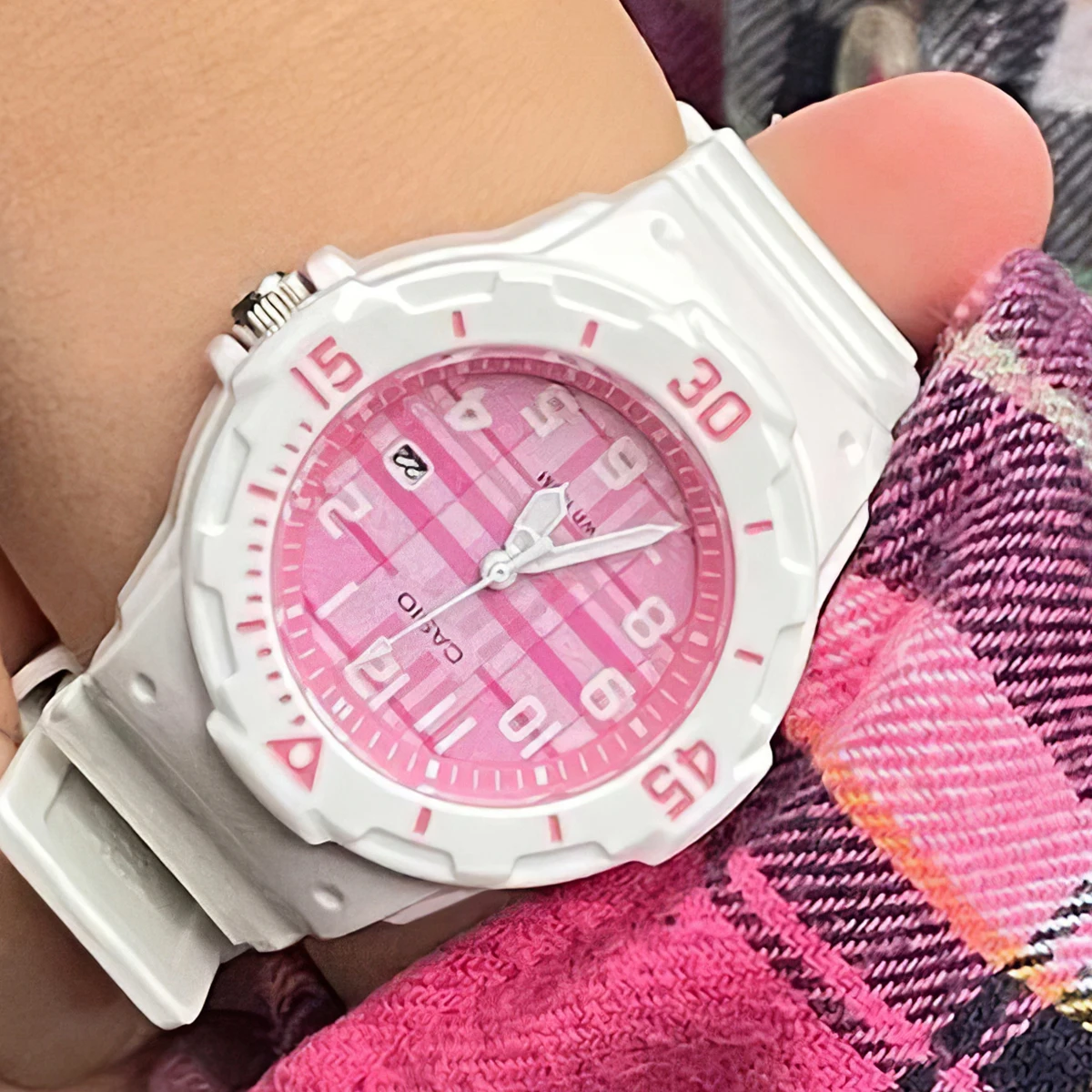 Casio watch for women  Set top brand  100m Waterproof ladies Gift Clock Sport simplicity Colorful Hands Watch reloj para mujer