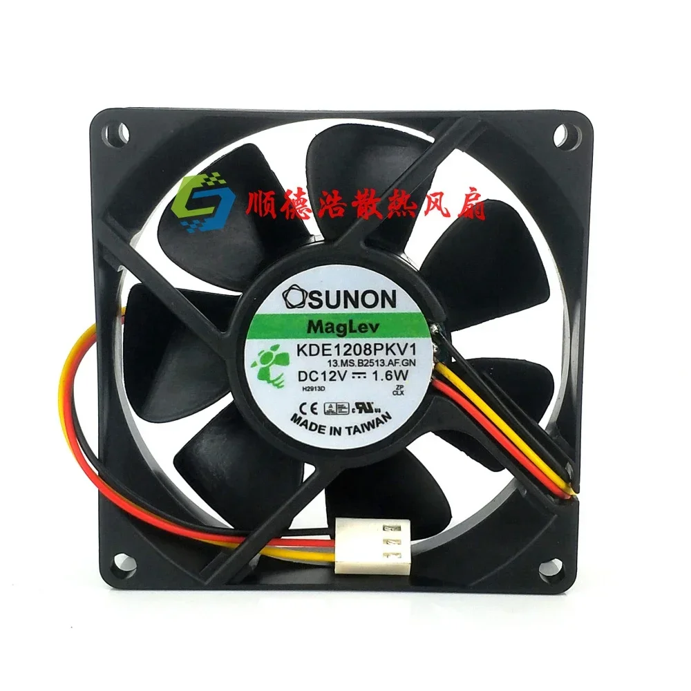 

Оригинальный вентилятор охлаждения SUNON/ KDE1208PKV1 12V 1.6W 8CM 8020 с 3-контактным разъемом