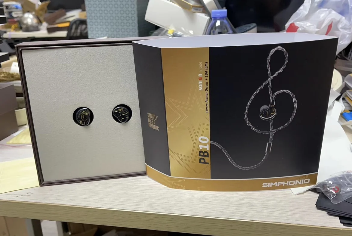 

Simphonio PB10 плоские + сбалансированные арматурные Внутриканальные наушники Hifi музыкальная студия DJ аудиофил стерео бас наушники