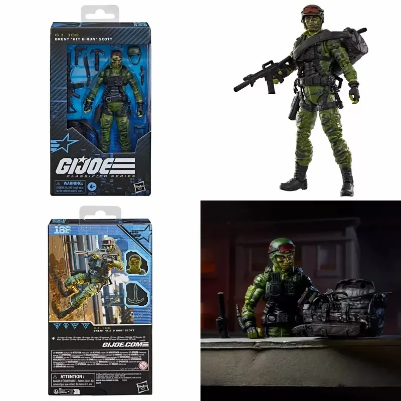

Special Offer [In Stock] Hasbro, Special Forces G.I. Joe 6 Inch Guerrilla Brent Scott, Movable Figure Frenzy in stock