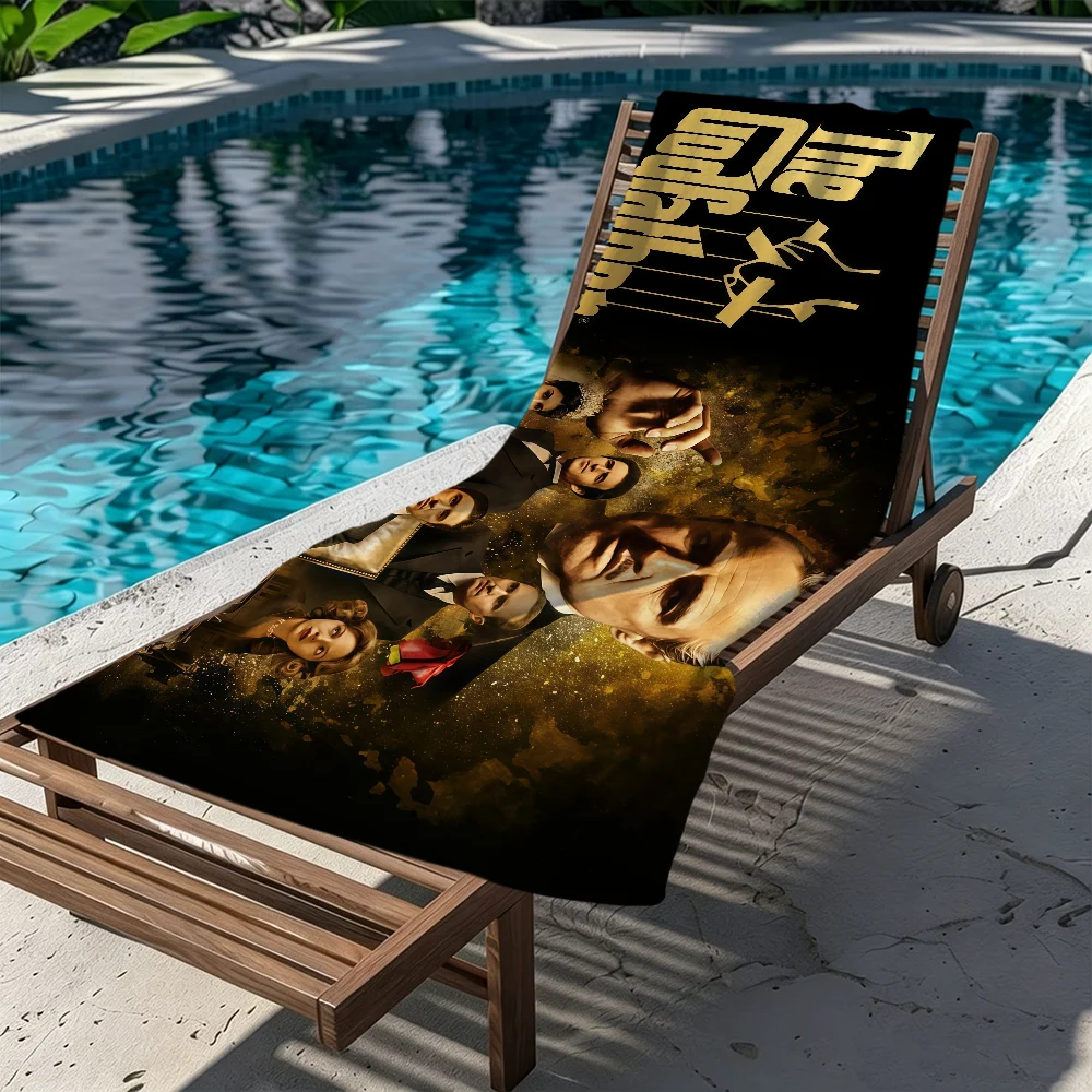 THE G-gODFATHER-r Movie Towel Gift For Travel Gym Sauna Travel Spa Shower Camping Quick Dry Sports Beach Towels Soft Pool