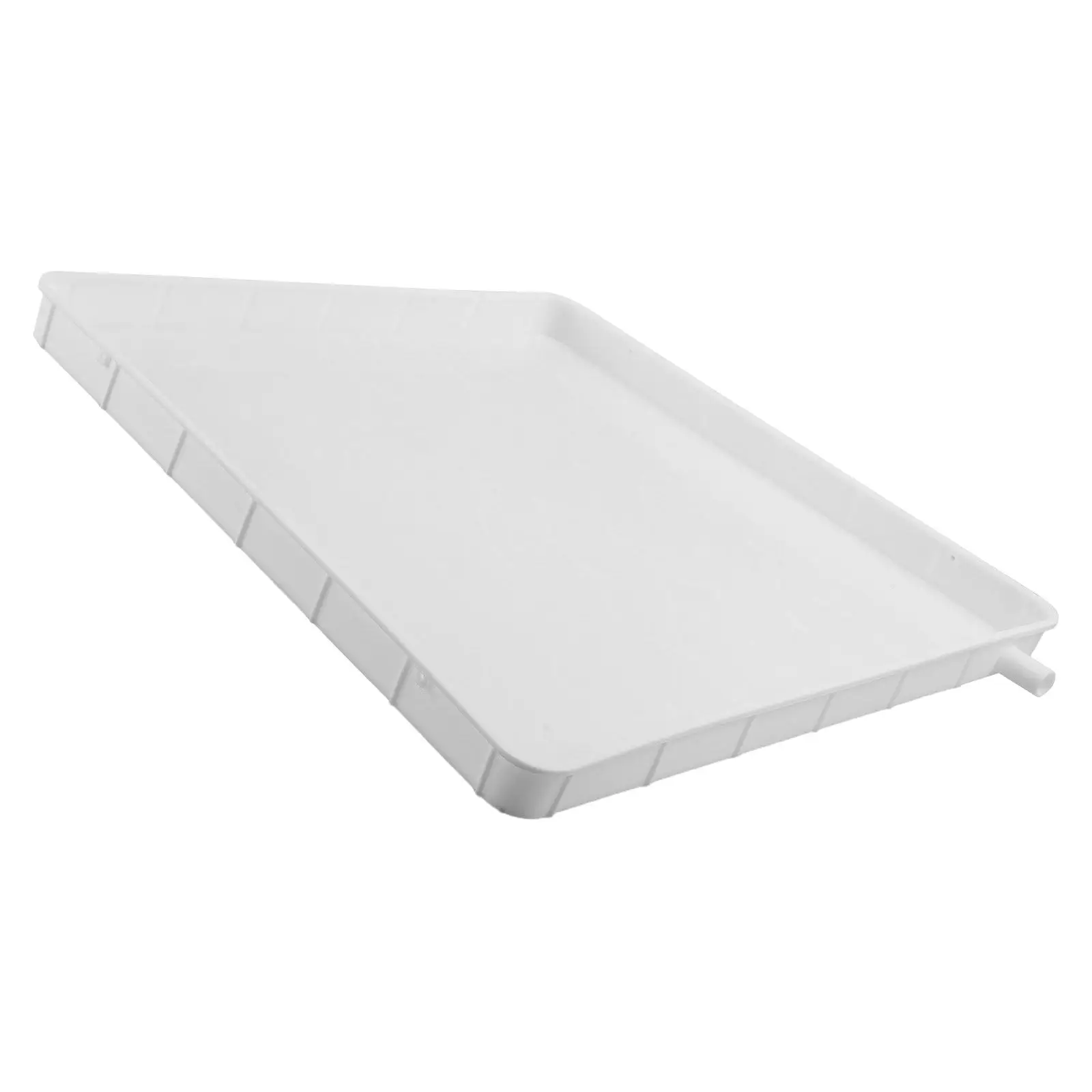 Air Conditioner Drip Tray Pan Plastic Condensate Drainage Tray Elevated Edge Side Drainage Outdoor Unit Water Collector
