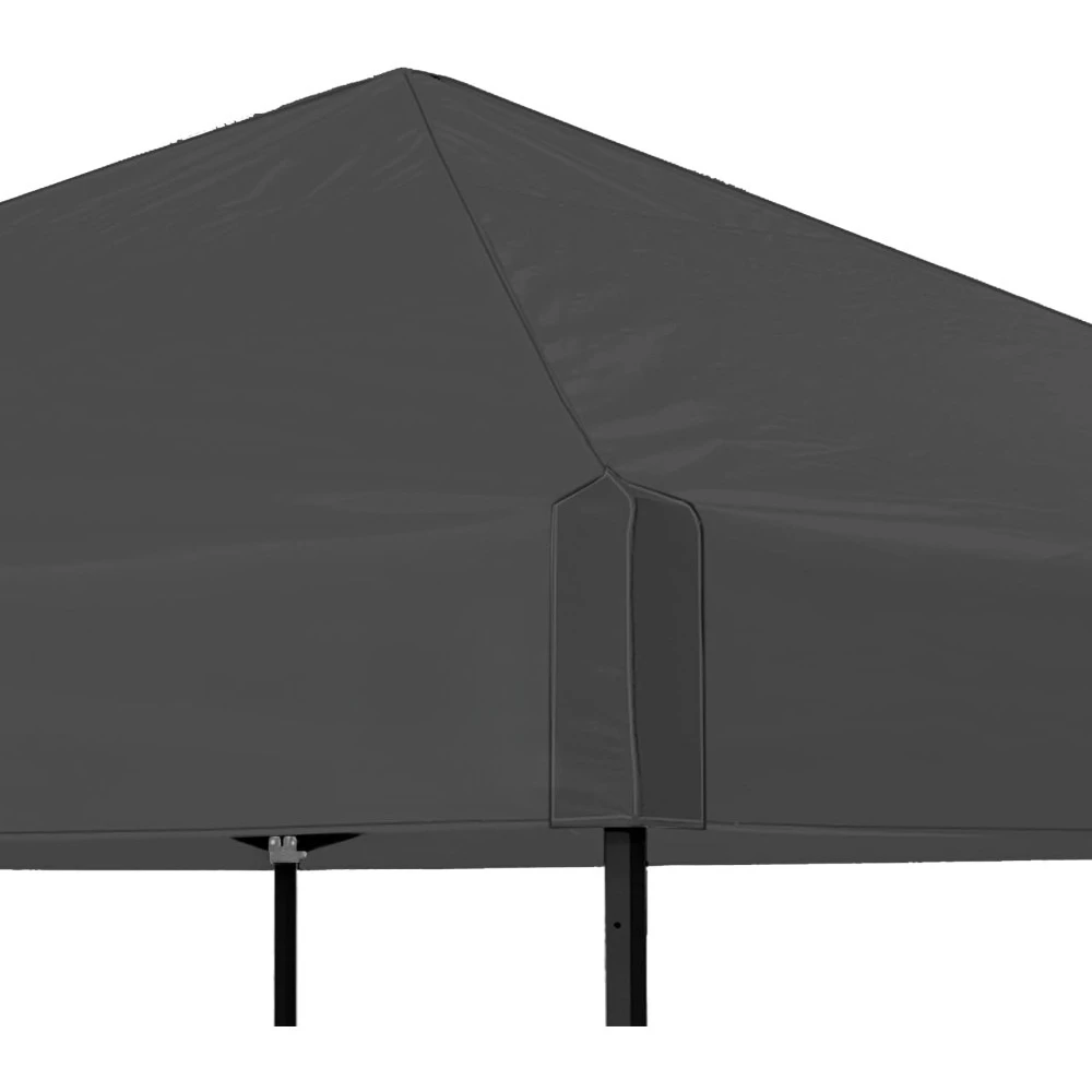 アンバサダー インスタント ポップアップ キャノピー テント、10 フィート x 10 フィート、ローラー バッグと 4 ピース スパイク セット、キャノピー テント