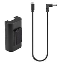 Portable Power Charging Cable for DJI Goggles 2 Flight Glasses Power Supply Line + Back Clip for DJI Avata Drone Battery Holder