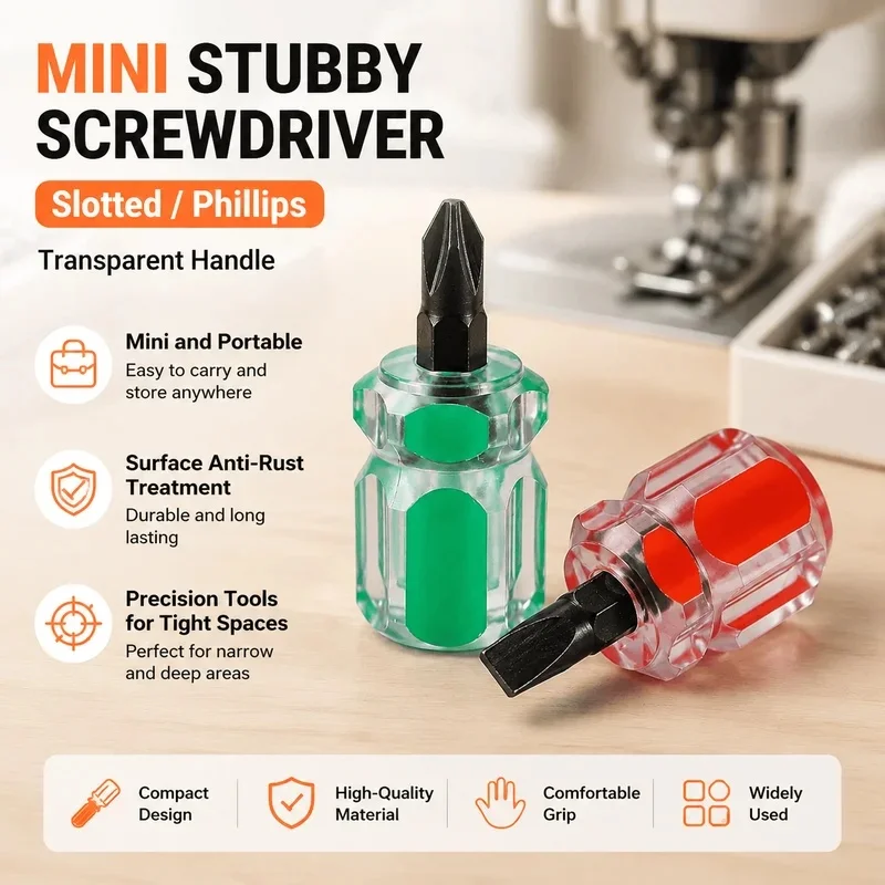 1/2/3/4Pcs Mini Portable Precision Screwdriver Set With Transparent Handle For Watch Repair Electronics DIY Jewelry Glasses