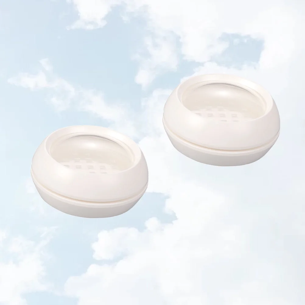 

2pcs Loose Box Daily Use Case Container Small Lightweight Durable Material Case Travel Outdoor