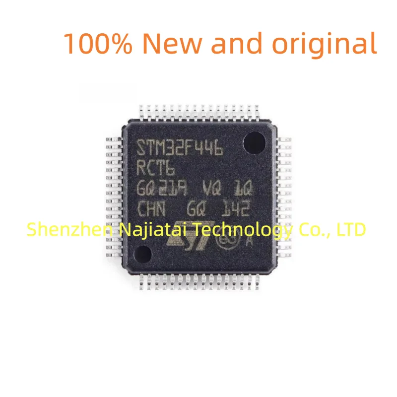 

5 шт./лот, 100% новый оригинальный чип STM32F446RCT6 STM32F446 LQFP64