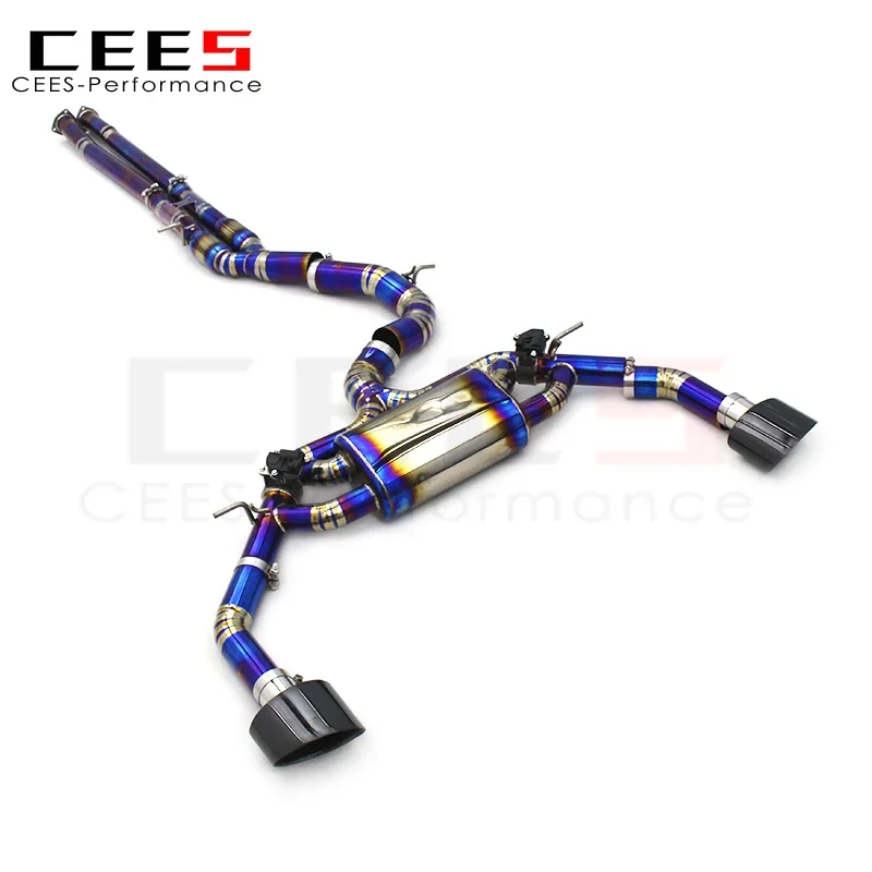 CEES Valvetronic Exhaust system For Audi RS3/TTRS 8V 8Y 2.5T 2017-2023 Sedan Sportback Titanium Catback Valve Exhaust