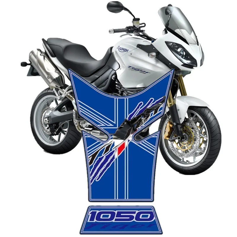 For Triumph Tiger 1050 2006 - 2012 Motorcycle Tank Pad Protector 3D Gel Sticker Decal - E