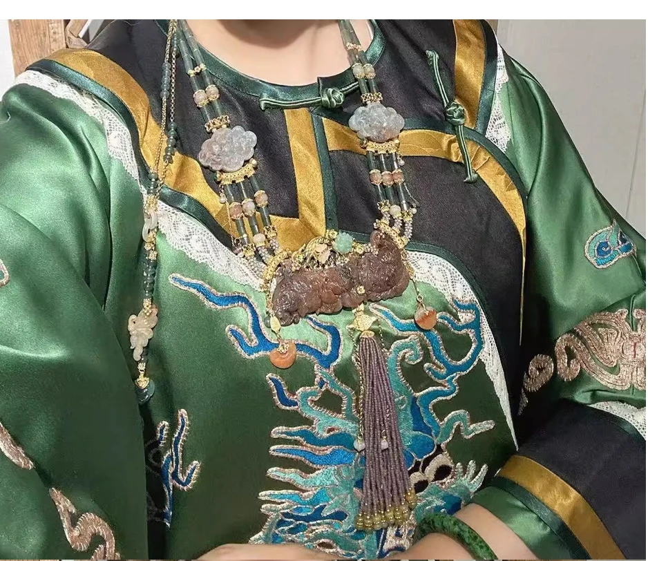 

Женский мягкий атлас, вышивка тутового шелка, женская одежда, клетчатая одежда, большие водяные рукава, пряжка, китайский стиль